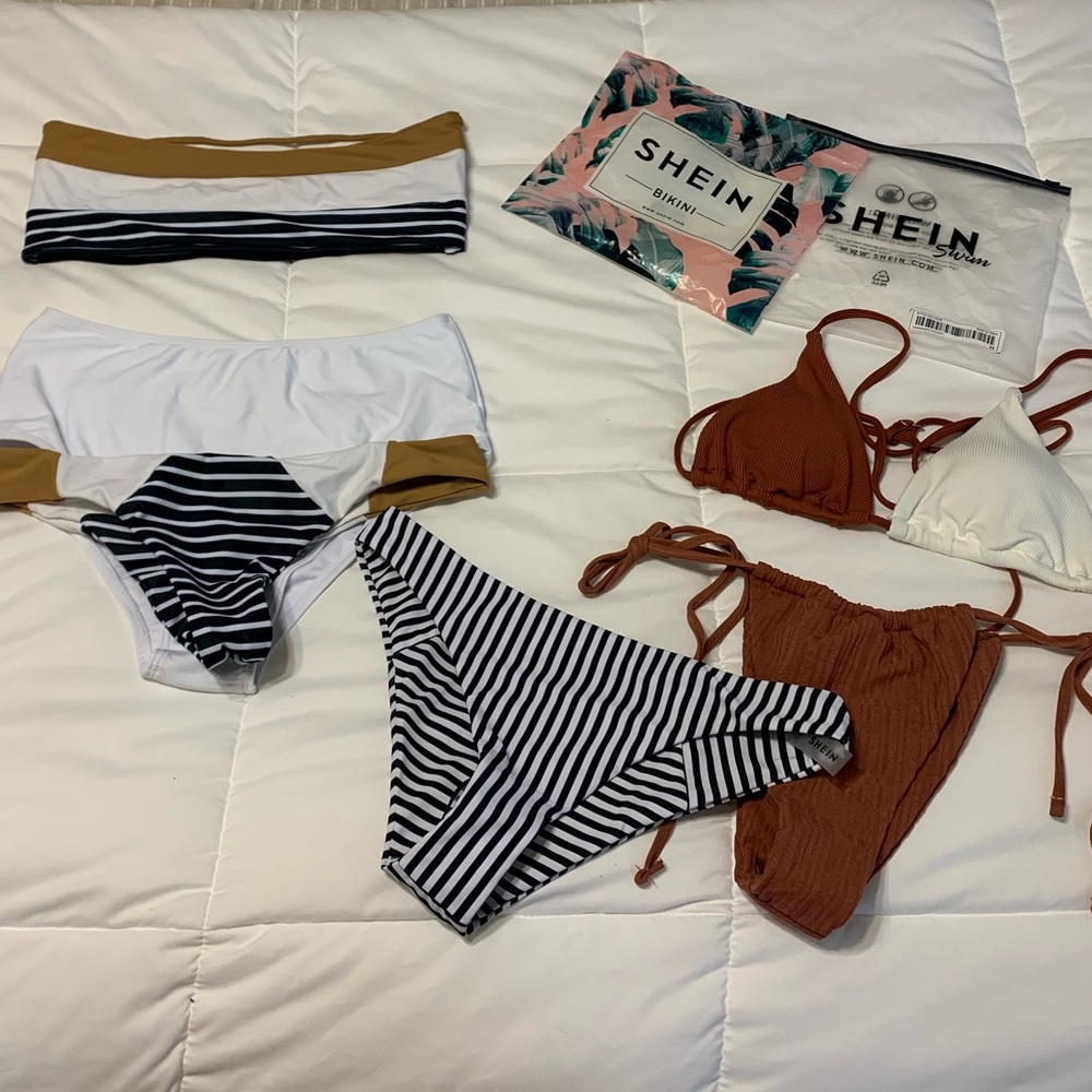 bundle of NWT Shein bikinis